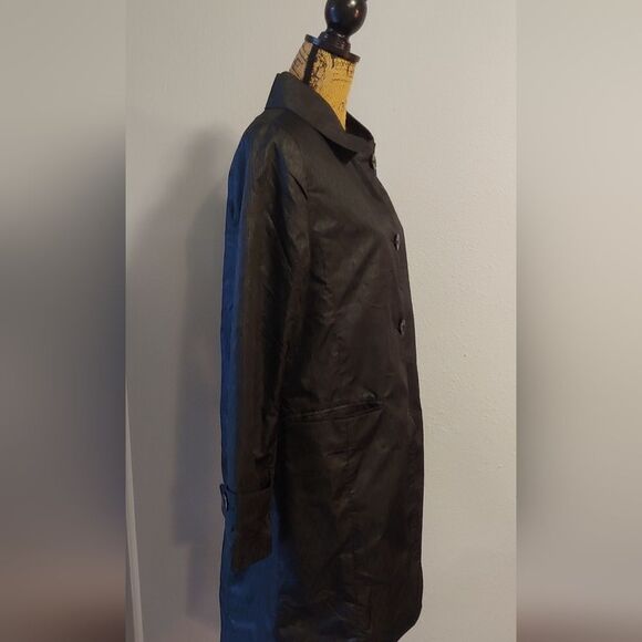 J. Richards International Long Wool Raincoat Sz 12 - Picture 5 of 15